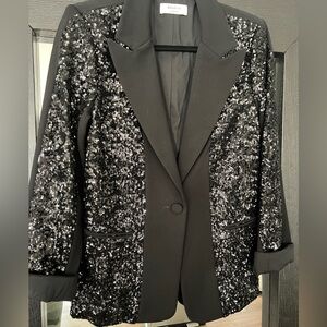 Bailey 44 Black Sequin Blazer